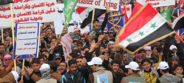 ICSSI Supports Popular Protests in Iraq  Demanding an End to Corruption, Sectarian Conflict and Injustice