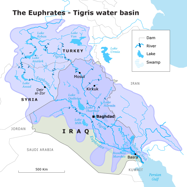 Bacino idrico Tigri e Eufrate