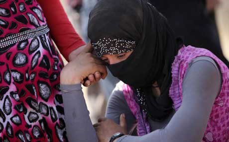 Azidi women fleeing for fear of kidnapping by Daash