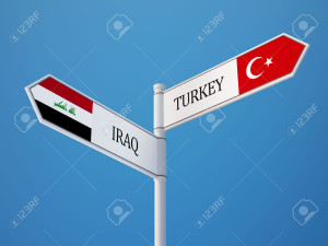 Turkey-Iraq-High-Resolution-Sign-Flags-Concept-Stock-Photo