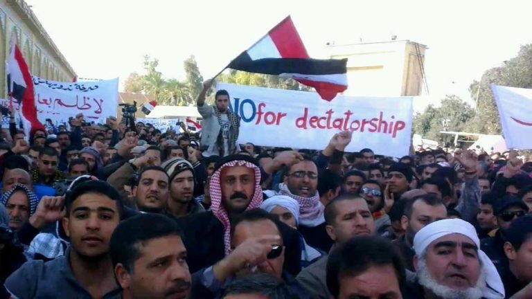 Iraqi protests defy the Maliki regime and inspire hope