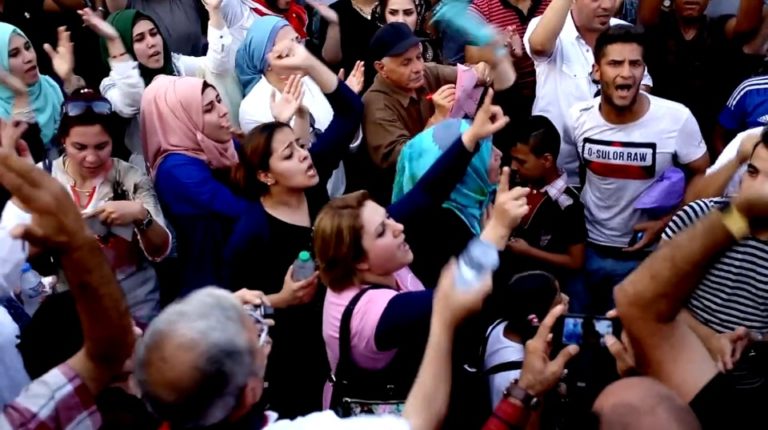 Videos on demonstrations in Baghdad