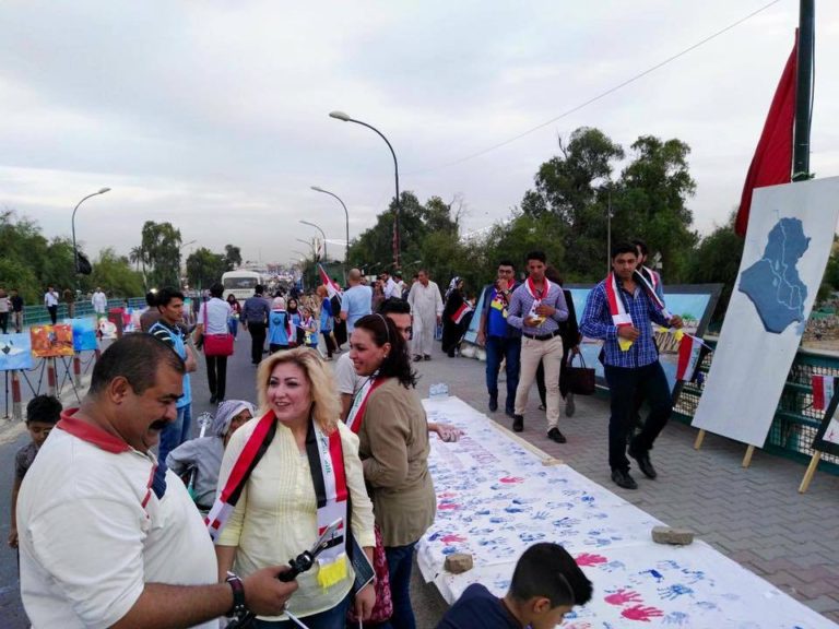 Al-Aimmah Bridge on the Tigris River: Hope for  Baghdad and its people
