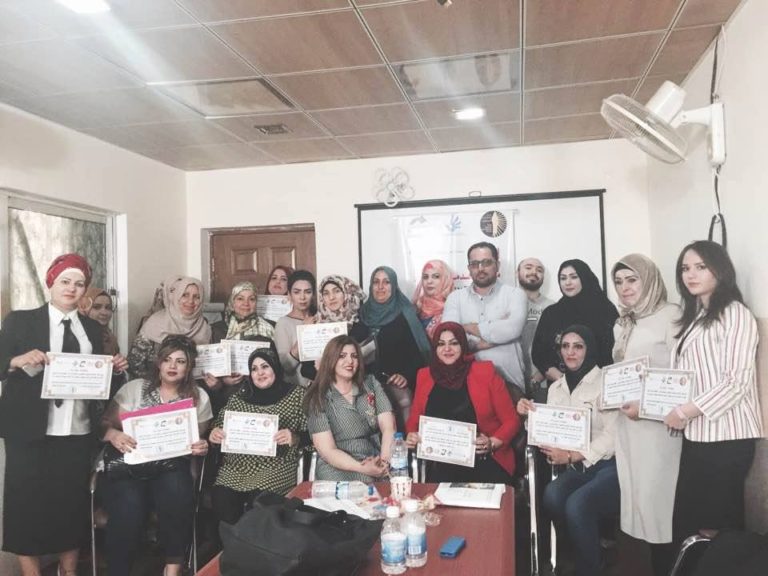 Seventeen Activist Get Together in Baghdad to Discuss and  Improve  their Personal Protection During their Daily Work as Defenders of Human Rights