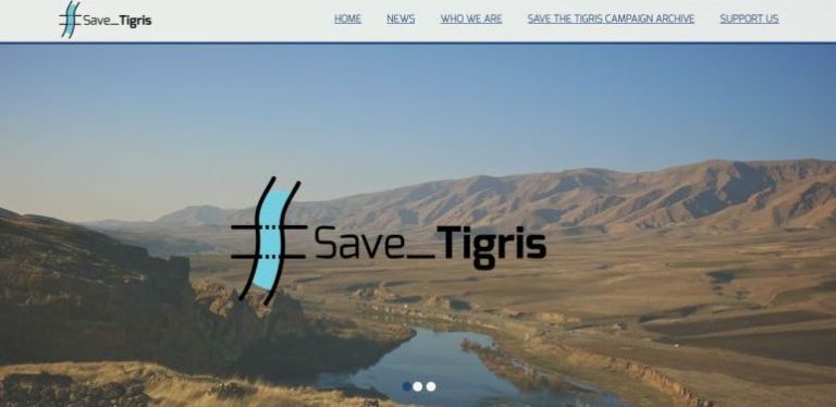 New Website launched by Save the Tigris Campaign!