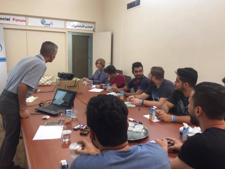 ISF’s Interpretation Team Trains in Nonviolent Strategies