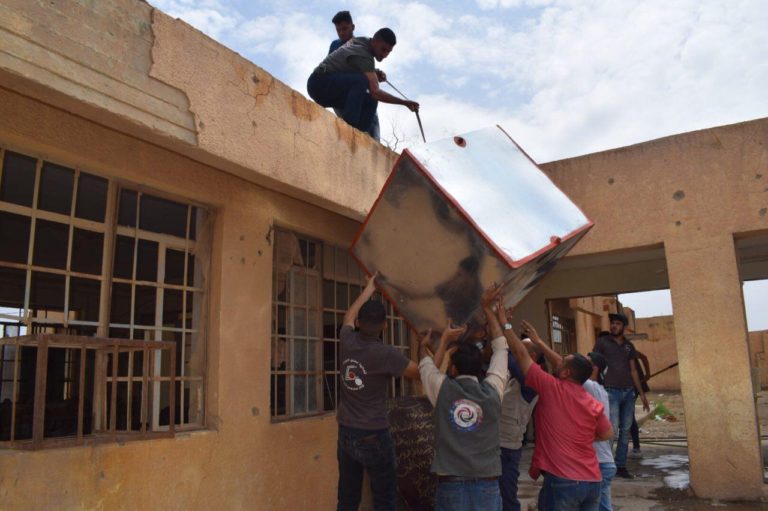 From the Midst of the Rubble, Hopes Glow for a Brighter Tomorrow — Youth Campaigns Flourish in Baiji City After The Liberation from Daesh   