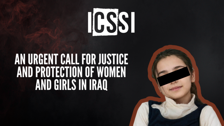 Statement – An Urgent Call for Justice and Protection of Women and Girls in Iraq